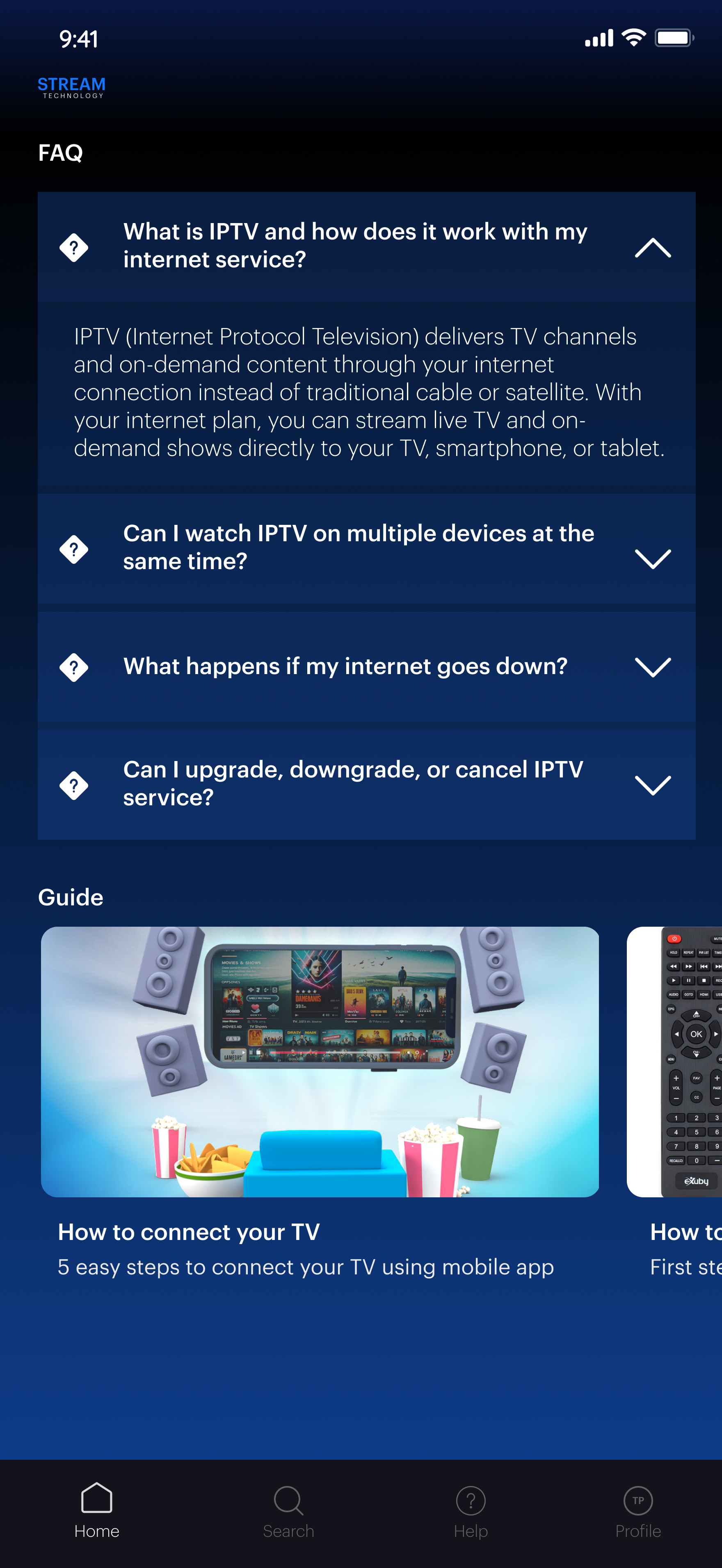 Help & FAQ